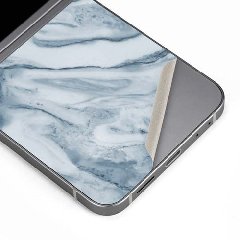 Ocean Blue Marble Galaxy Z Flip6 Skin